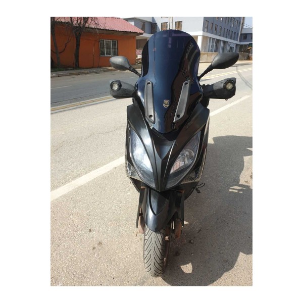 Kymco Xciting 250 500 R Siperlik Ön Cam 2010 2011 Model 72cm Siyah Renkli 4mm UZUN CAM