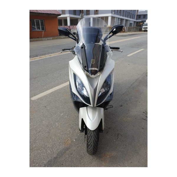Kymco Xciting 400 İ Siperlik Ön Cam 2015 Model 72cm Füme Renkli 4mm UZUN CAM