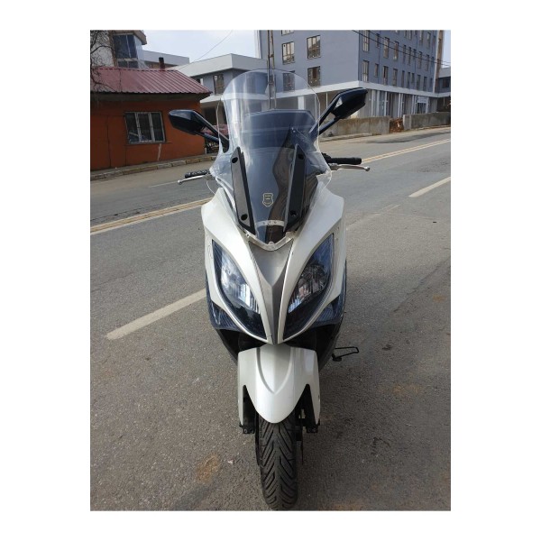 Kymco Xciting 400 İ Siperlik Ön Cam 2015 Model 72cm Şeffaf Renkli 4mm UZUN CAM