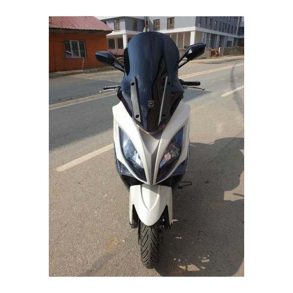 Kymco Xciting 400 İ Siperlik Ön Cam 2015 Model 72cm Siyah Renkli 4mm UZUN CAM