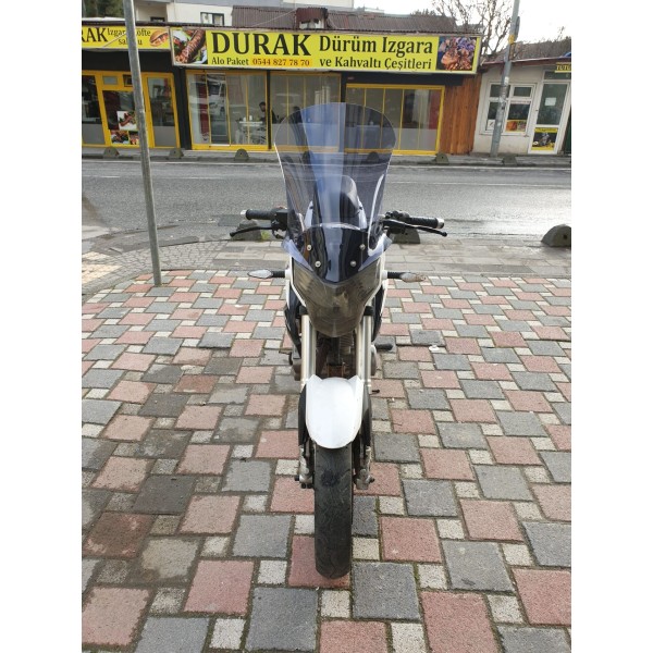 Mondial 180 Z One S Siperlik Ön Cam 58cm 2014 2022 Model Füme Renkli Mondial 180 Z One S Siperlik Ön Cam 58cm 2014 2022 Model Füme Renkli