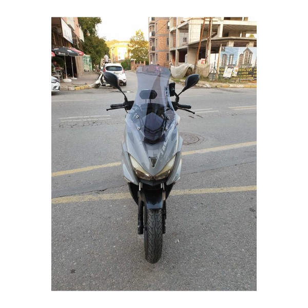 Motolüx Mtx 125 Siperlik Ön Cam 2022 2025 Model 75cm Füme Renkli 4mm UZUN CAM