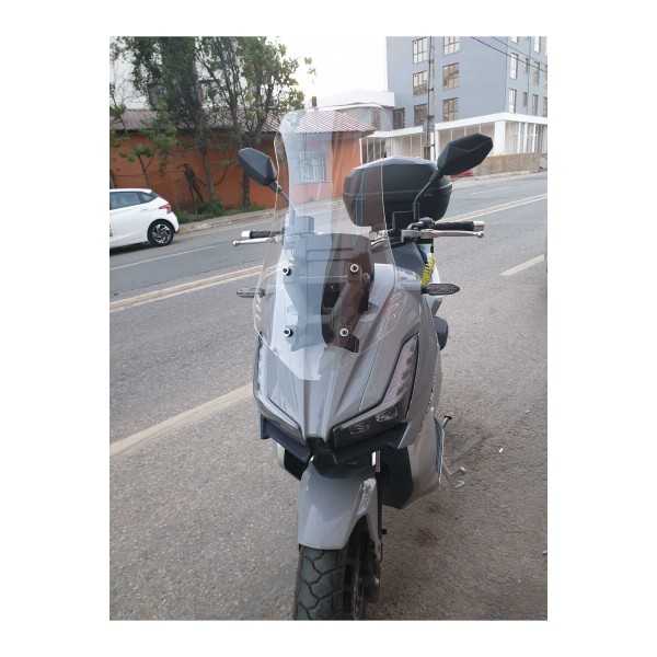 Motolüx Wow 150Siperlik Ön Cam 2023 2025 Model 75cm Şeffaf Renkli 4mm UZUN CAM