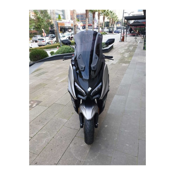 QJ Fort 350 Siperlik Ön Cam 2023 2025 Model 74cm Siyah Renkli 4mm UZUN CAM