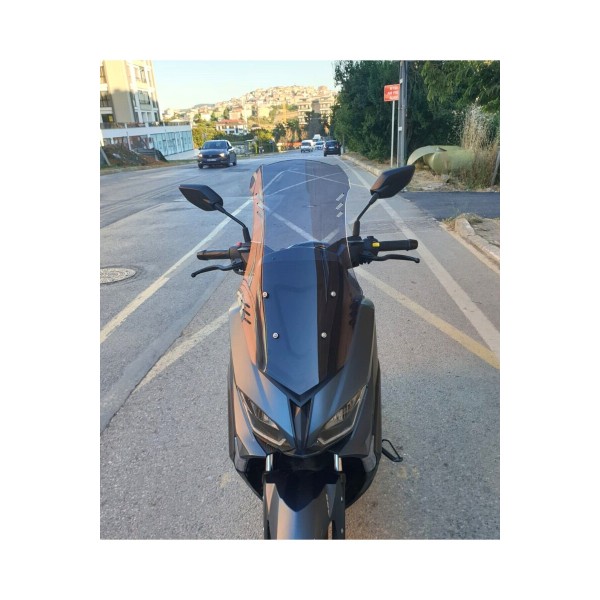 Revolt RSX5 Siperlik Ön Cam 2022 2025 Model 65cm Füme Renkli 4mm