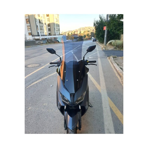 Revolt RSX5 Siperlik Ön Cam 2022 2025 Model 78cm Füme Renkli 4mm