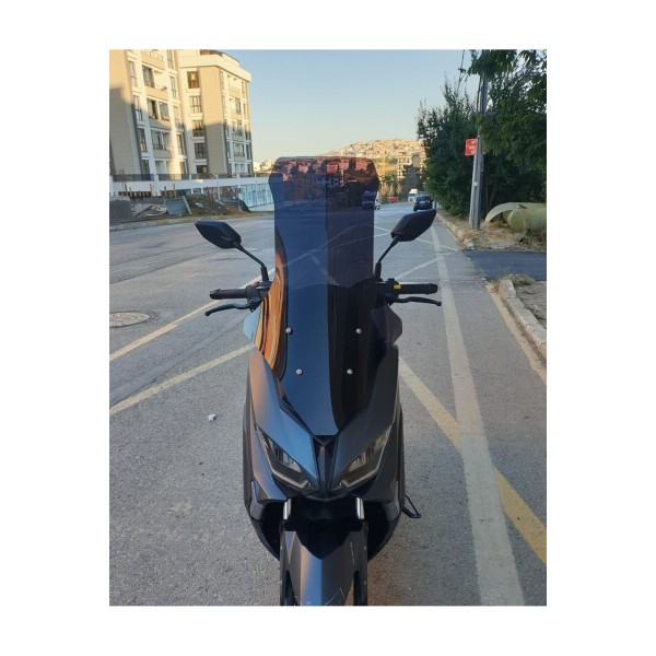 Revolt RSX5 Siperlik Ön Cam 2022 2025 Model 78cm Siyah Renkli 4mm