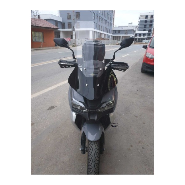 RKS Freccia 150 Ön Cam Alt Siyah 2022 2025 Model 75cm Şeffaf Renkli 4mm UZUN CAM