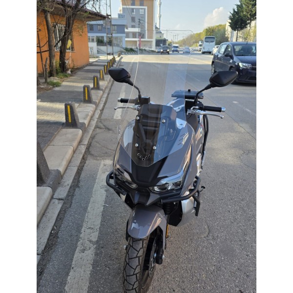 RKS Freccia 150 Siperlik Ön Cam 2022 2025 Model 75cm Şeffaf Renkli 4mm UZUN CAM