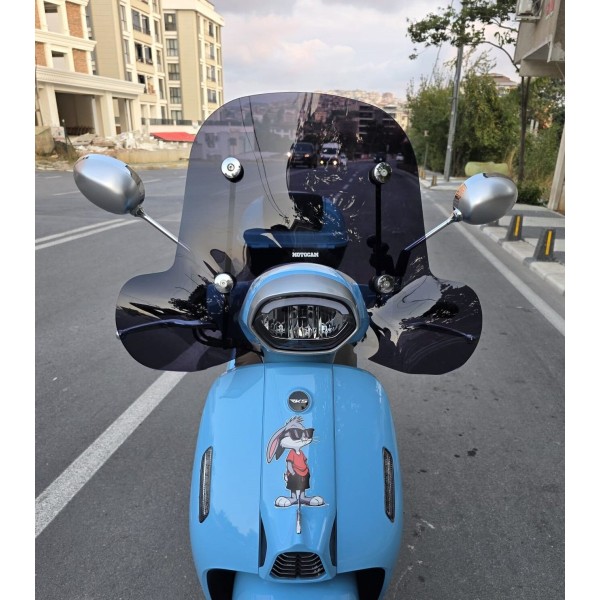 RKS LT 50 PRO Ön Cam 2023 2025 Model 45cm Siyah Renkli 4mm APARATSIZDIR