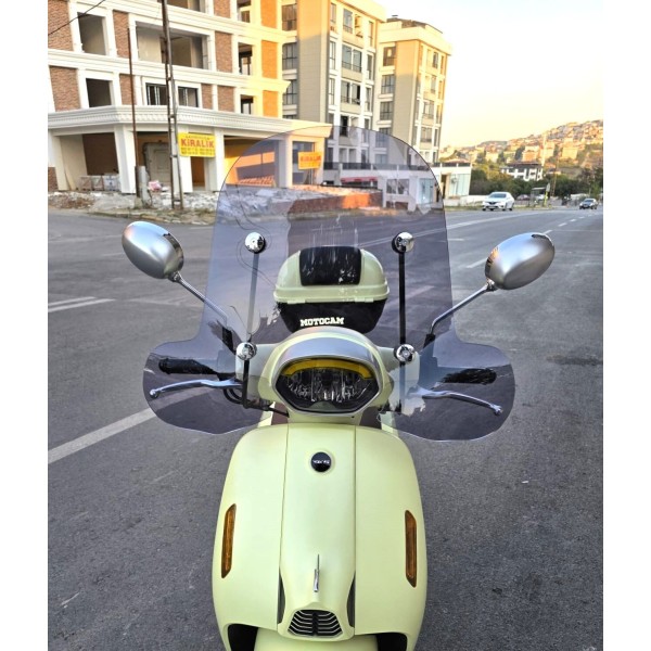 RKS LT 50 PRO Ön Cam 2023 2025 Model 51cm Füme Renkli 4mm APARATSIZDIR