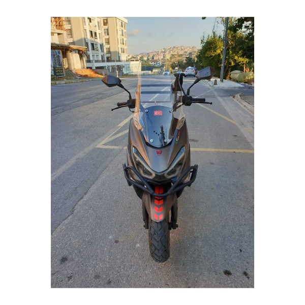 RKS Newlight 125 Siperlik Ön Cam 2021 2022 Model 55cm Şeffaf Renkli 4mm PRO MODELE UYMAZ