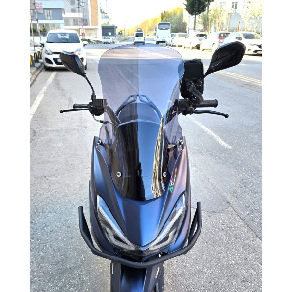 RKS Newlight PRO Siperlik Ön Cam 2023 2025 Model 58cm açık füme Renkli 4mm ORİJİNAL BOYLU