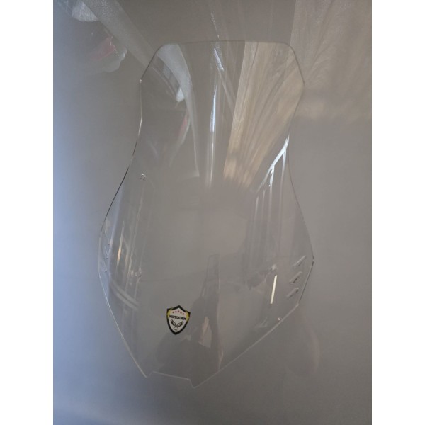 RKS Reale 125 Siperlik Ön Cam 2023 2025 Model 55cm Şeffaf Renkli 4mm KISA SPOR CAM