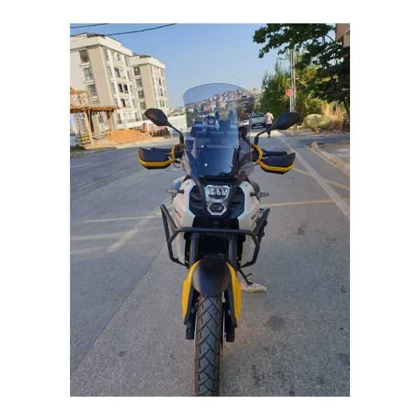 RKS SVT 650 X Siperlik Ön Cam 2023 2025 Model 50cm Füme Renkli 4mm UZUN CAM