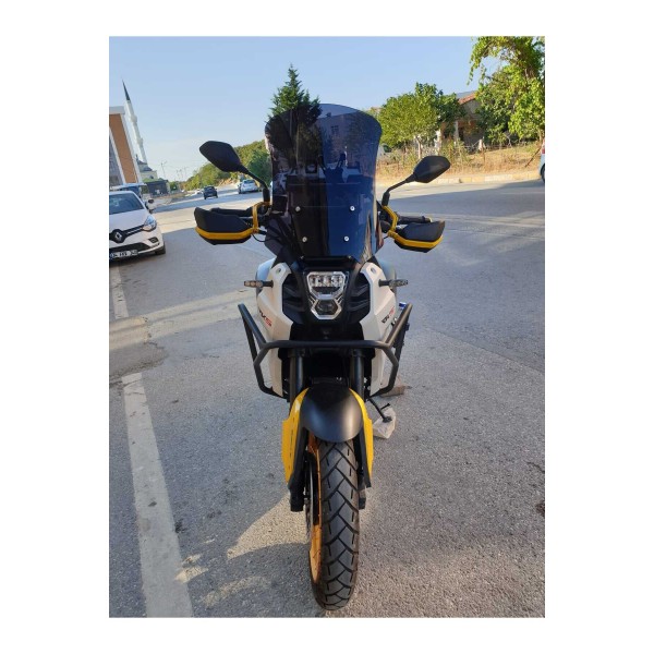 RKS SVT 650 X Siperlik Ön Cam 2023 2025 Model 50cm Siyah Renkli 4mm UZUN CAM