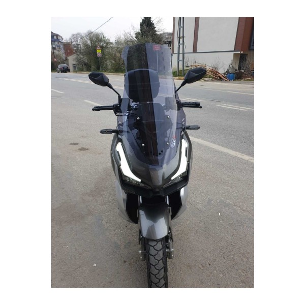 RKS Veloce 150 Siperlik Ön Cam 2023 2025 Model 75cm Füme Renkli 4mm UZUN CAM