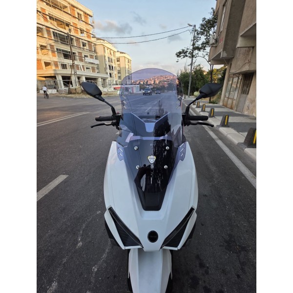 RKS Vieste 249 Siperlik Ön Cam 2022 2025 Model 55cm Füme Renkli 4mm KISA SPOR CAM