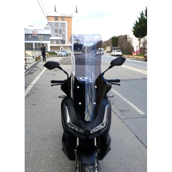 RKS Vieste 249 Siperlik Ön Cam 2022 2025 Model 78cm Füme Renkli 4mm UZUN CAM