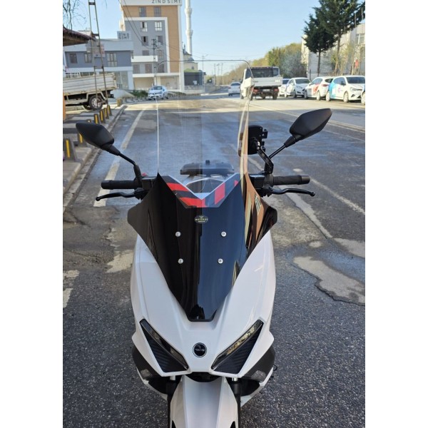 RKS Vieste 249 Siperlik Ön Cam 2022 2025 Model 78cm Şeffaf Renkli 4mm UZUN CAM