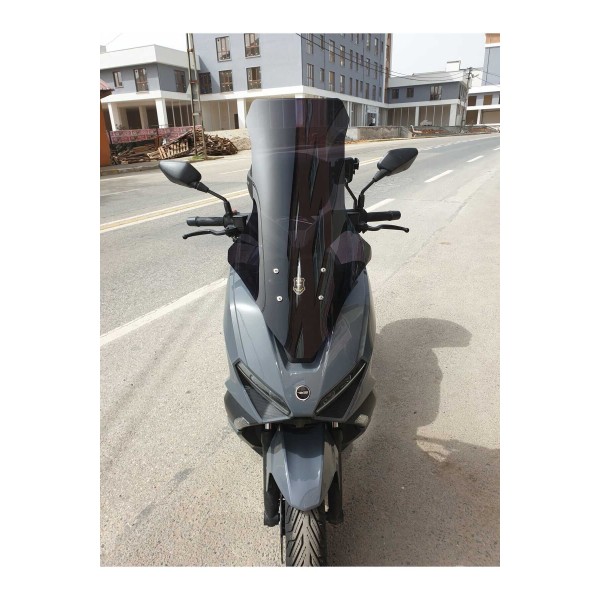 RKS Vieste 249 Siperlik Ön Cam 2022 2025 Model 78cm Siyah Renkli 4mm UZUN CAM