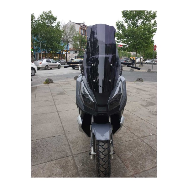 RMG Moto Gusto Dream 150 Ön Cam 2023 2025 Model 75cm Siyah Renkli 4mm UZUN CAM RMG Moto Gusto Dream 150 Ön Cam 2023 2025 Model 75cm Siyah Renkli 4mm UZUN CAM