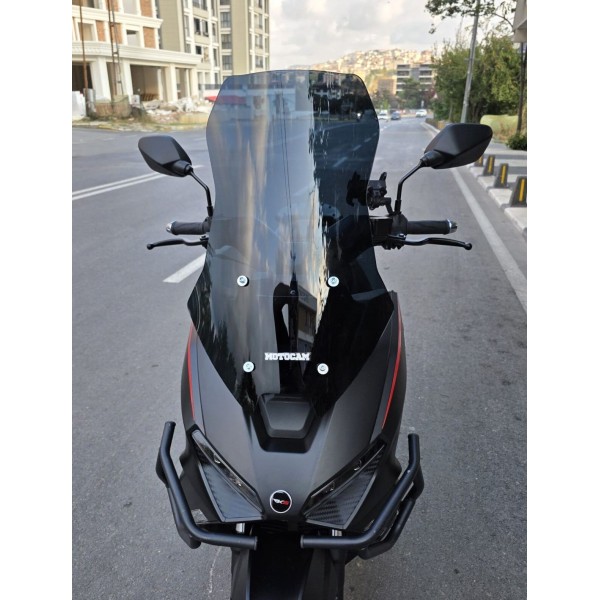 Salcano Wind 150 Siperlik Ön Cam 2023 2025 Model 57cm Siyah Renkli 4mm Salcano Wind 150 Siperlik Ön Cam 2023 2025 Model 57cm Siyah Renkli 4mm