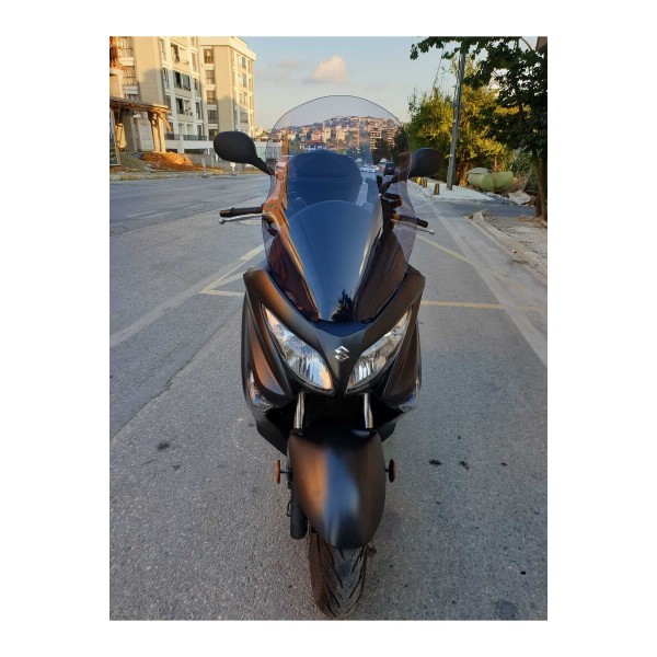Suzuki Burgman 125 200 Siperlik Ön Cam 2002 2012 Model 54cm Füme Renkli 4mm