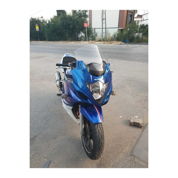 Suzuki GSX 650 F Siperlik Ön Cam 2008 2012 Model 40cm Şeffaf Renkli