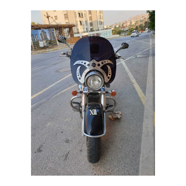 Suzuki V VL C Siperlik Ön Cam 2001 2013 Model 61cm Siyah Renkli 4mm APARATSIZDIR