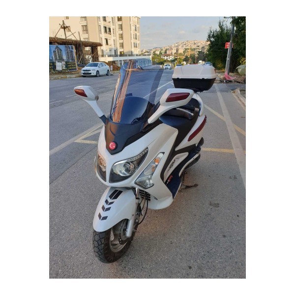 SYM Gts Evo 250 Siperlik Ön Cam 2006 2015 Model 53cm Füme Renkli 4mm