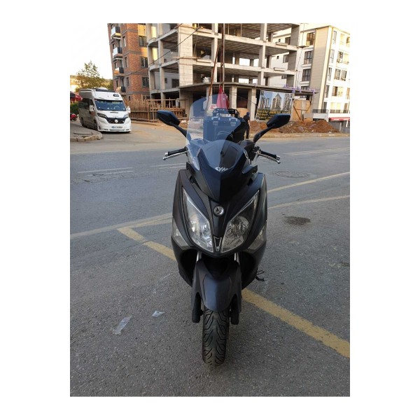 SYM Joymax 250 İ Siperlik Ön Cam 2015 2016 Model 65cm Şeffaf Renkli 4mm APARATSIZDIR