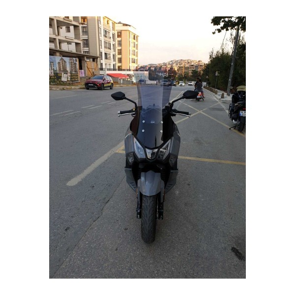 SYM Joyride 300 Siperlik Ön Cam 2023 2025 Model 75cm Füme Renkli 4mm UZUN CAM