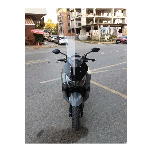 SYM Joyride 300 Siperlik Ön Cam 2023 2025 Model 75cm Şeffaf Renkli 4mm UZUN CAM