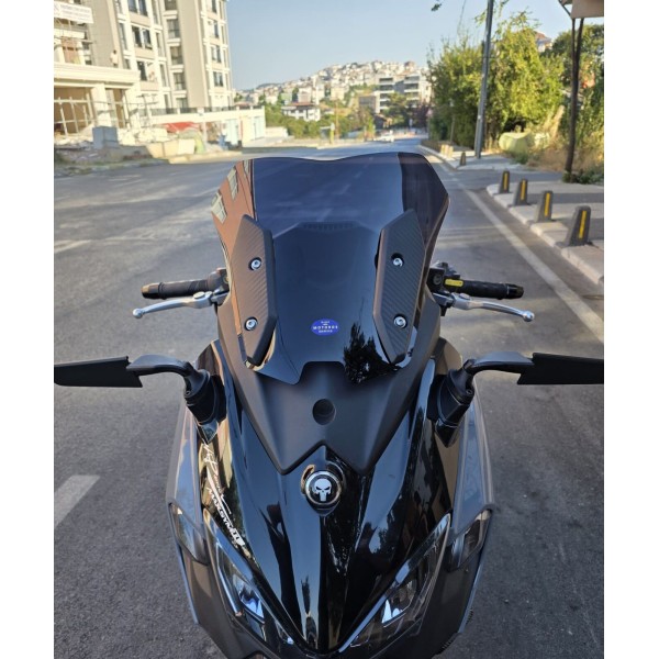 Sym Maxsym TL 508 Siperlik Ön Cam 2022 2025 Model 41cm Siyah Renkli 4mm SPORTİF