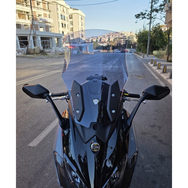 Sym Maxsym TL 508 Siperlik Ön Cam 2022 2025 Model 65cm Füme Renkli 4mm