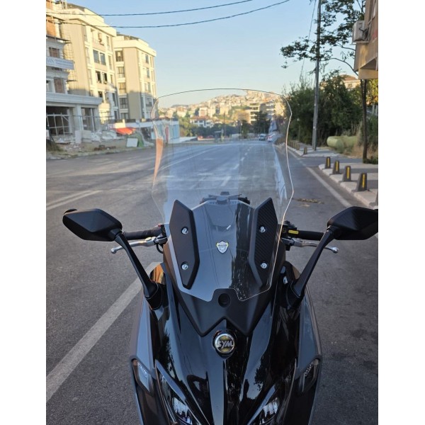 Sym Maxsym TL 508 Siperlik Ön Cam 2022 2025 Model 65cm Şeffaf Renkli 4mm