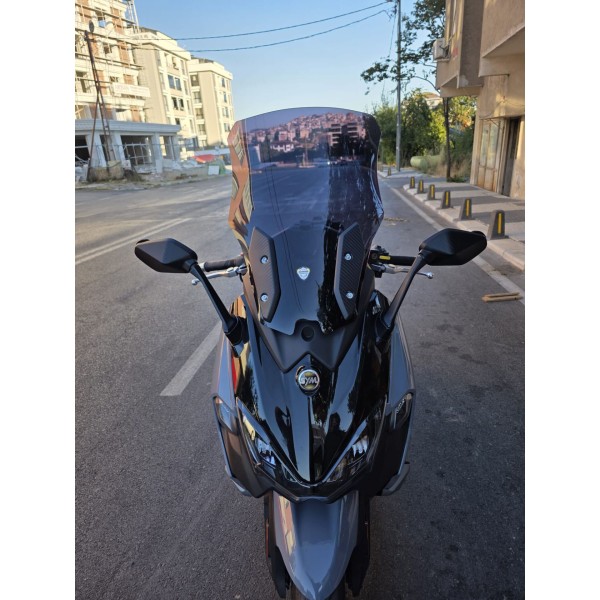 Sym Maxsym TL 508 Siperlik Ön Cam 2022 2025 Model 65cm Siyah Renkli 4mm
