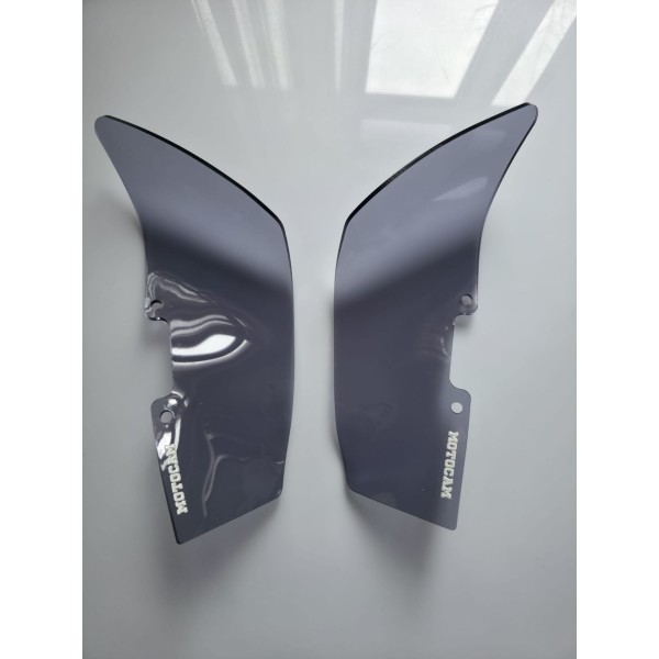 Voge DS 900 X Böbrek Koruma Rüzgar Saptırıcı Yan Deflektör Füme Renkli 4mm