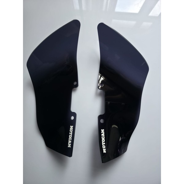 Voge DS 900 X Böbrek Koruma Rüzgar Saptırıcı Yan Deflektör Siyah Renkli 4mm