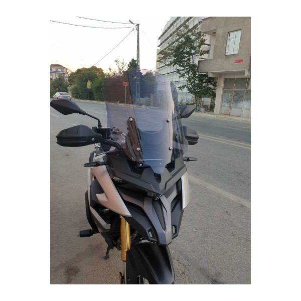 Voge DSX 525 Siperlik Ön Cam 2023 2025 Model 56cm Füme Renkli 4mm