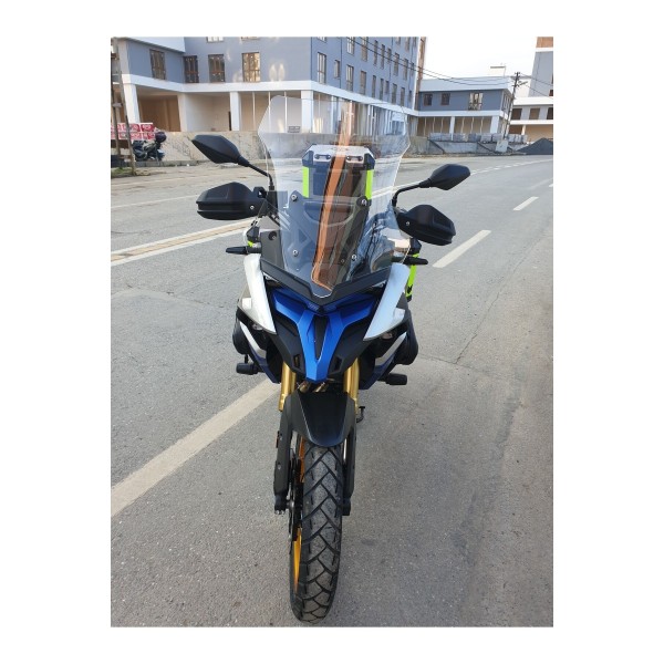 Voge DSX 525 Siperlik Ön Cam 2023 2025 Model 56cm Şeffaf Renkli 4mm SPORTİF MODEL