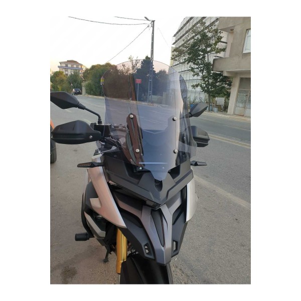 Voge Dsx 525 Siperlik Ön Cam 2023 2025 Model 65cm Açık Füme Renkli 4mm UZUN CAM