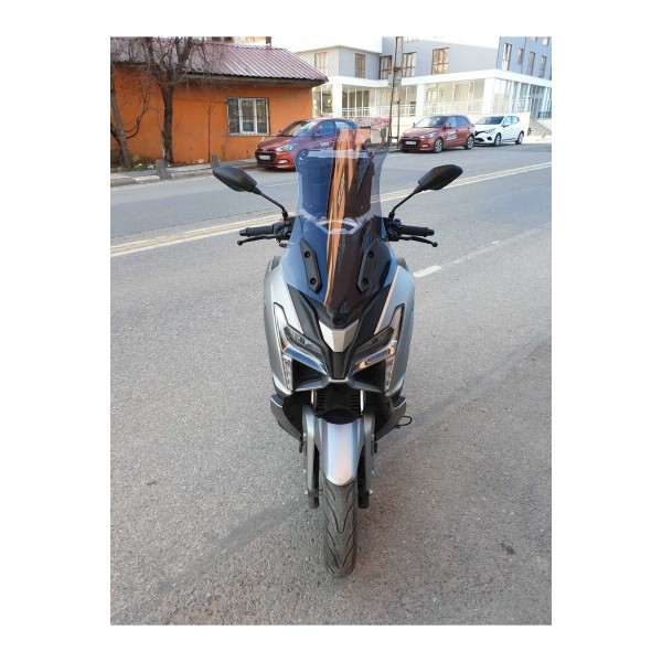 Voge SR1 Siperlik Ön Cam 2023 2025 Model 72cm Füme Renkli 4mm UZUN CAM