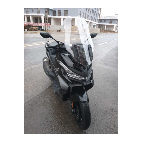 Voge SR4 Siperlik Ön Cam 2022 2025 Model 70cm Şeffaf Renkli 4mm UZUN CAM