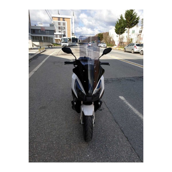 Volta Apec Apx7 Siperlik Ön Cam 2025 Model 78cm Füme Renkli 4mm UZUN CAM