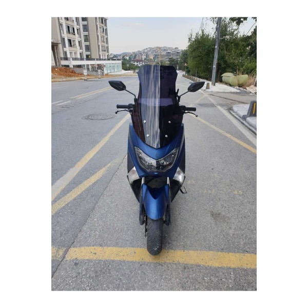 Yamaha Nmax Siperlik Ön Cam 2015 2020 Model 69cm Siyah Renkli 4mm