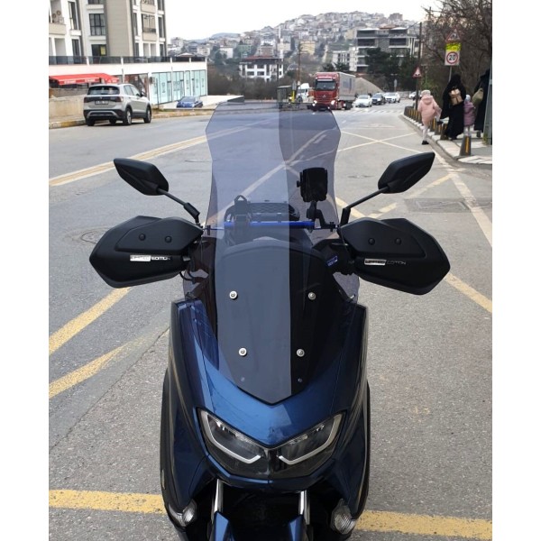 Yamaha Nmax Siperlik Ön Cam 2021 2024 Model 72cm Füme Renkli 4mm UZUN CAM