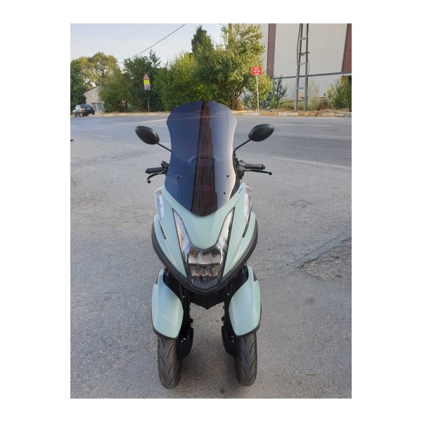 Yamaha Tricity 125 155 Siperlik Ön Cam 2014 2025 Model 60cm Siyah Renkli 4mm