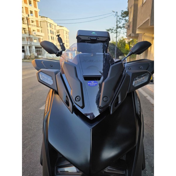 Yamaha Xmax 250 Siperlik Ön Cam 2023 2025 Model 36cm Füme Renkli 4mm KISA SPOR CAM